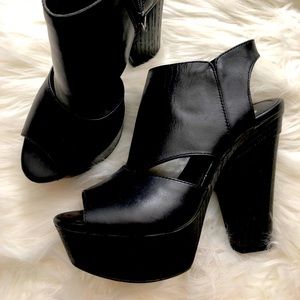 Black heels, worn only ONCE